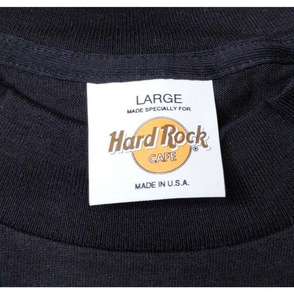 Vintage Hardrock Cafe Nashville Tennessee T Shirt Sz Large USA Made Black - Picture 5 of 6